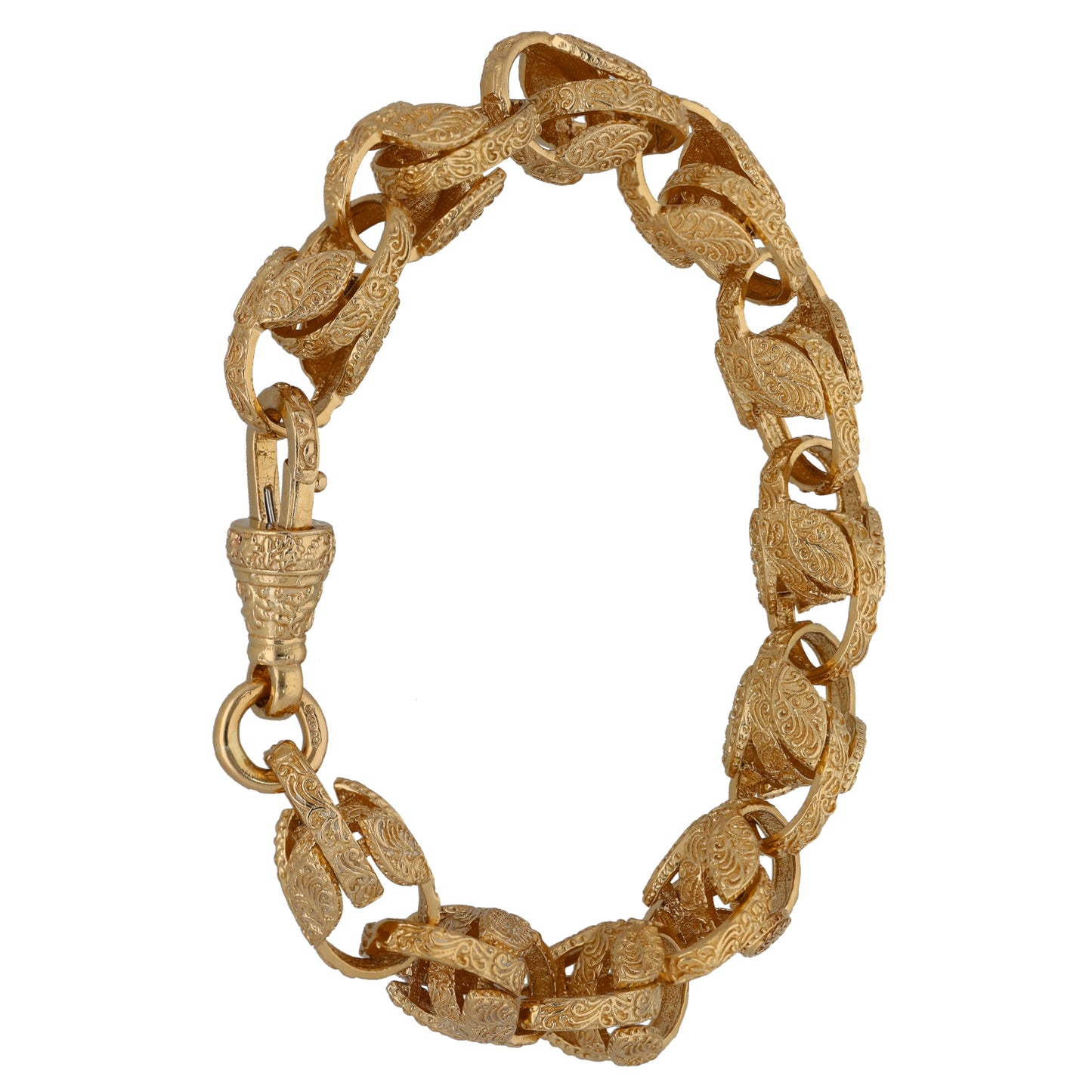 9ct Gold Byzantine Bracelet
