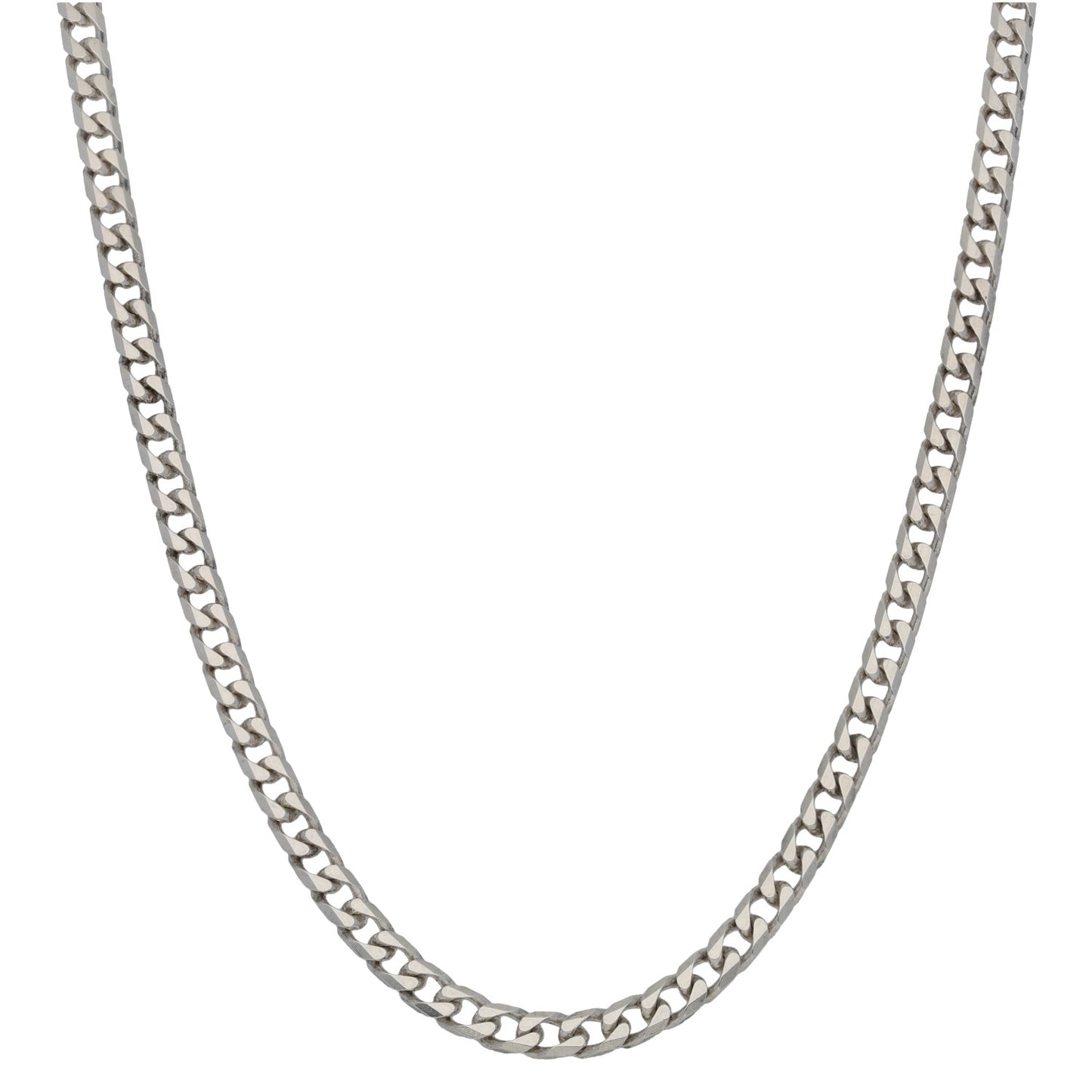Sterling Silver Curb Chain 20"