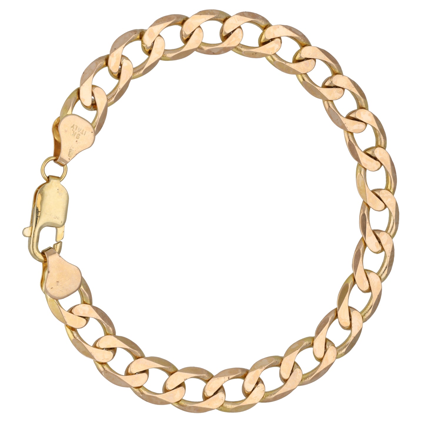 9ct Gold Curb Bracelet