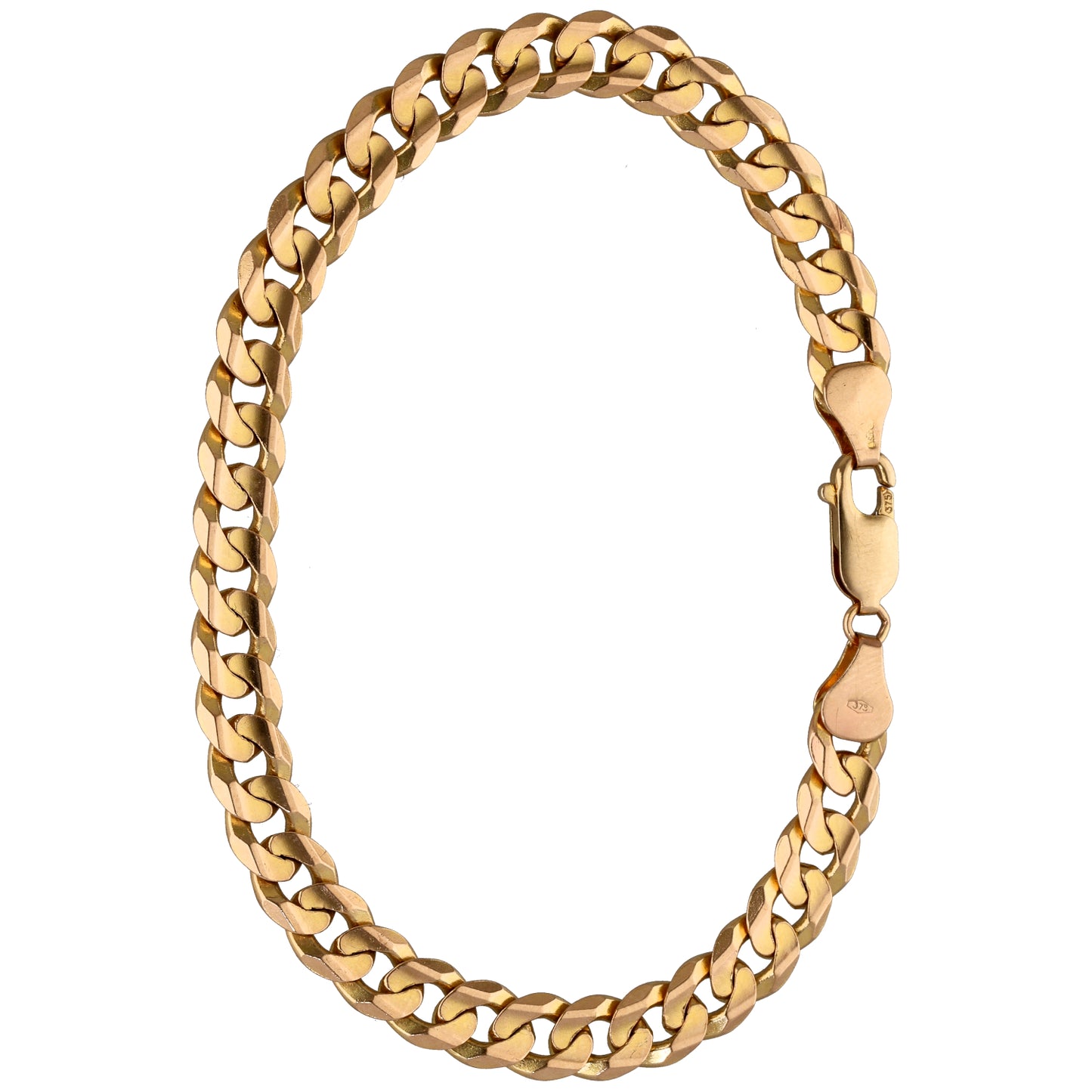 9ct Gold Curb Bracelet