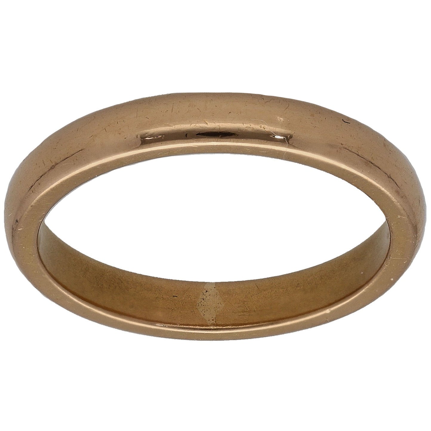 22ct Gold Plain Wedding Ring Size K