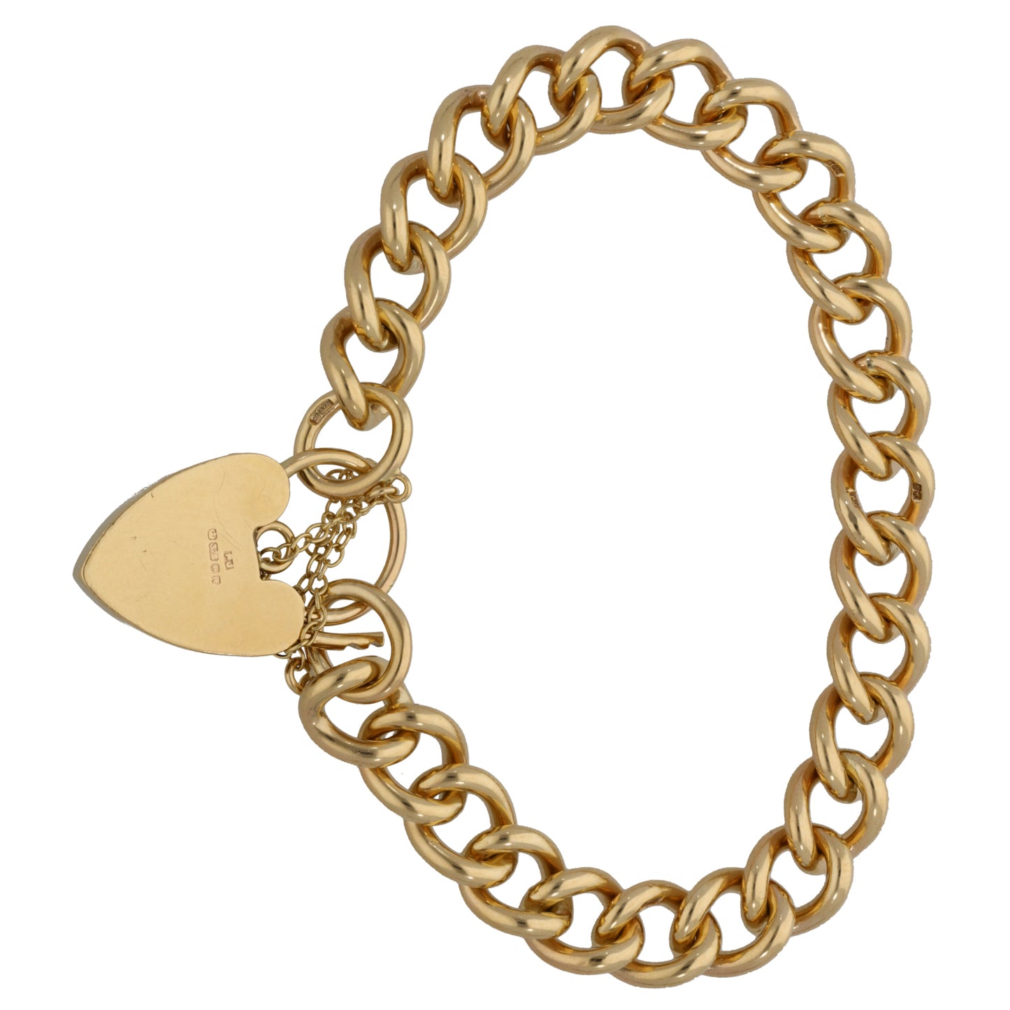 9ct Gold Curb Bracelet