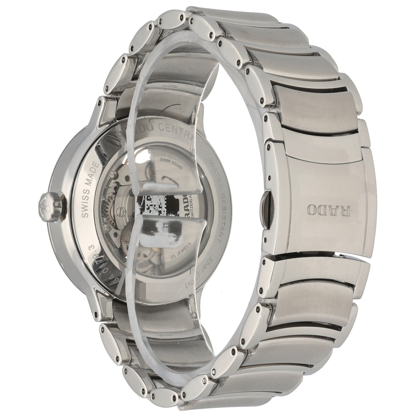 Rado Centrix Open Heart 734.0179.3 38mm Stainless Steel Watch
