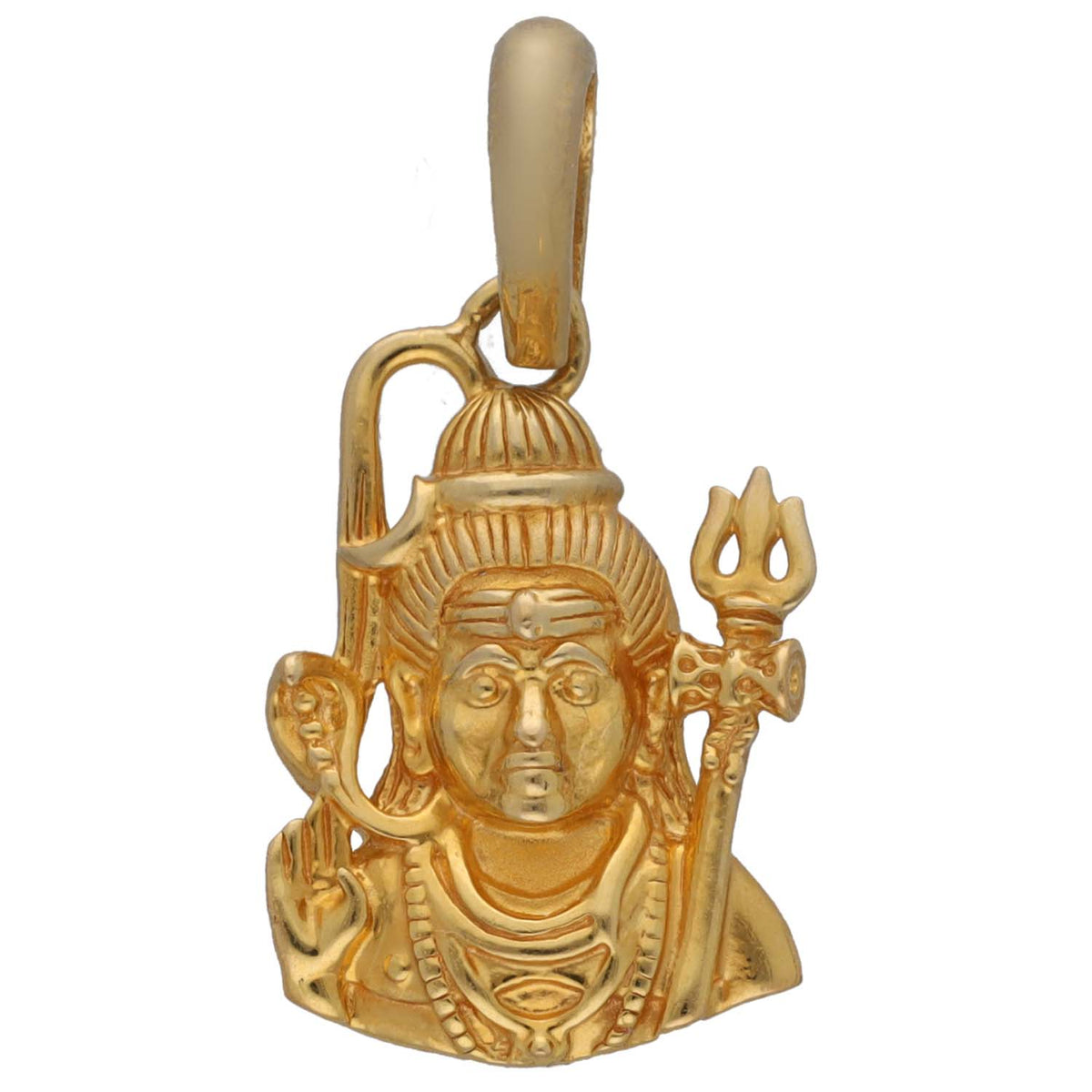 22ct Gold Lord Shiva Pendant