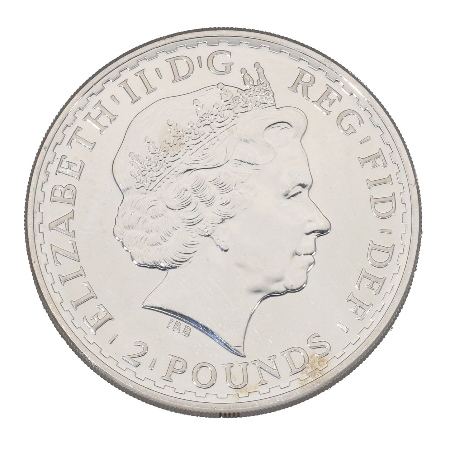 Fine Silver Queen Elizabeth II 1 OZ Britannia Coin 2013