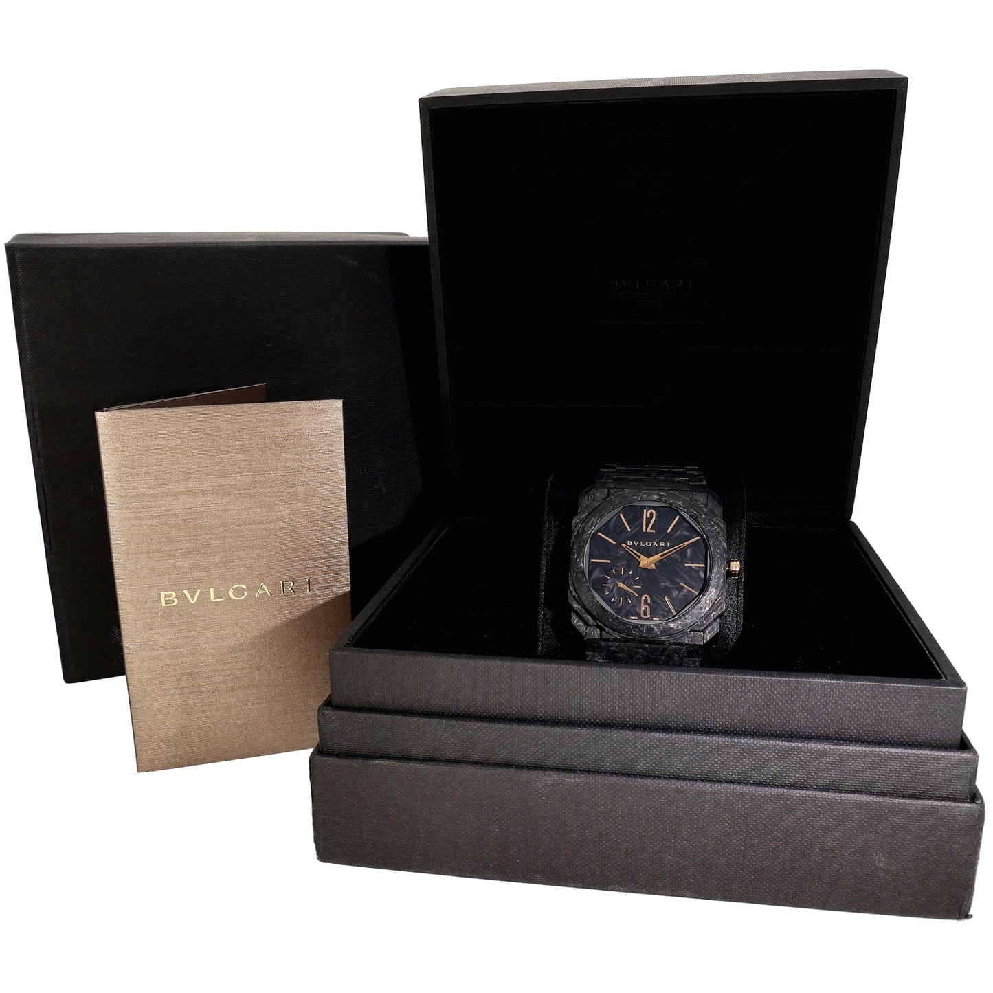 Bvlgari Octo Finissimo BGO 40 CXT 40mm Carbon Watch