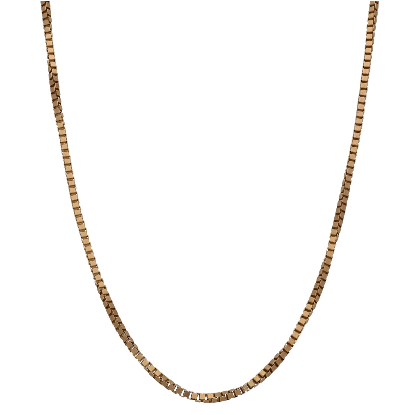 9ct Gold Box Chain 20"