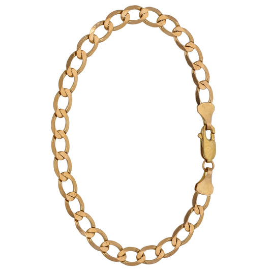 9ct Gold Curb Bracelet