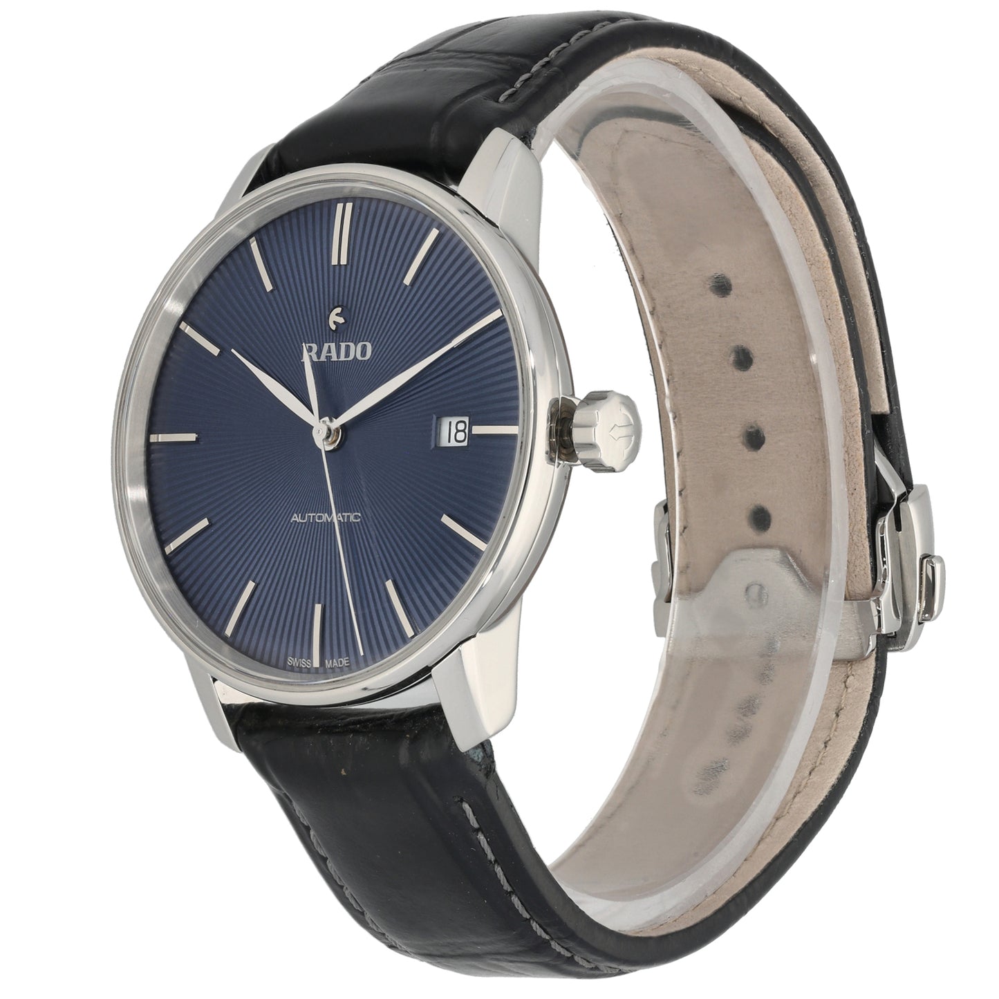 Rado Coupole 763.3860.4 38mm Stainless Steel Watch