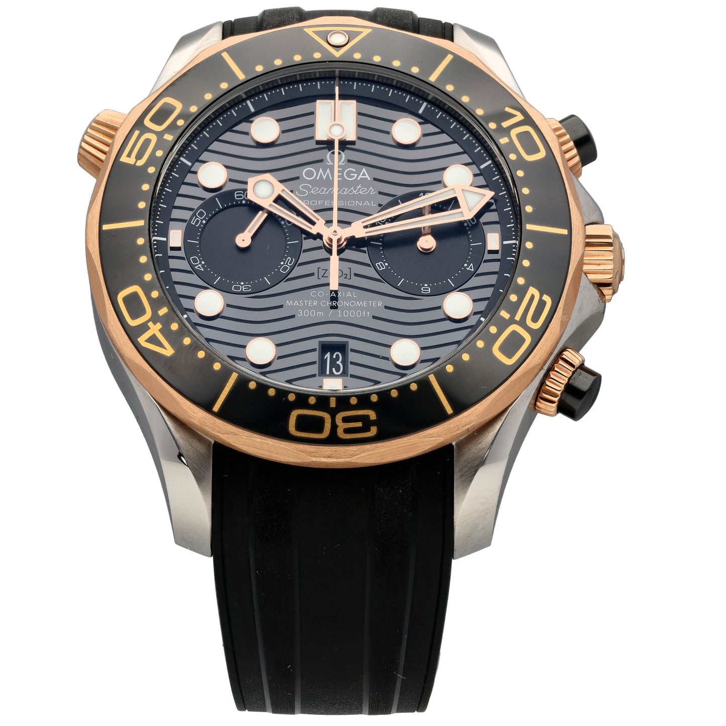 Omega Seamaster Diver 210.22.44.51.01.001 44mm Bi-Colour Watch