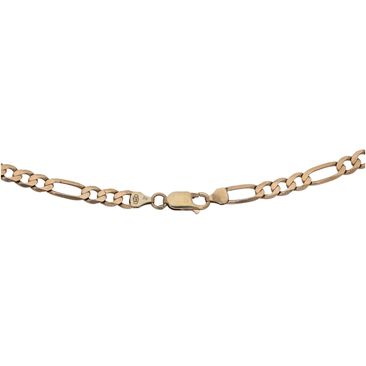 9ct Gold Figaro Chain 22"