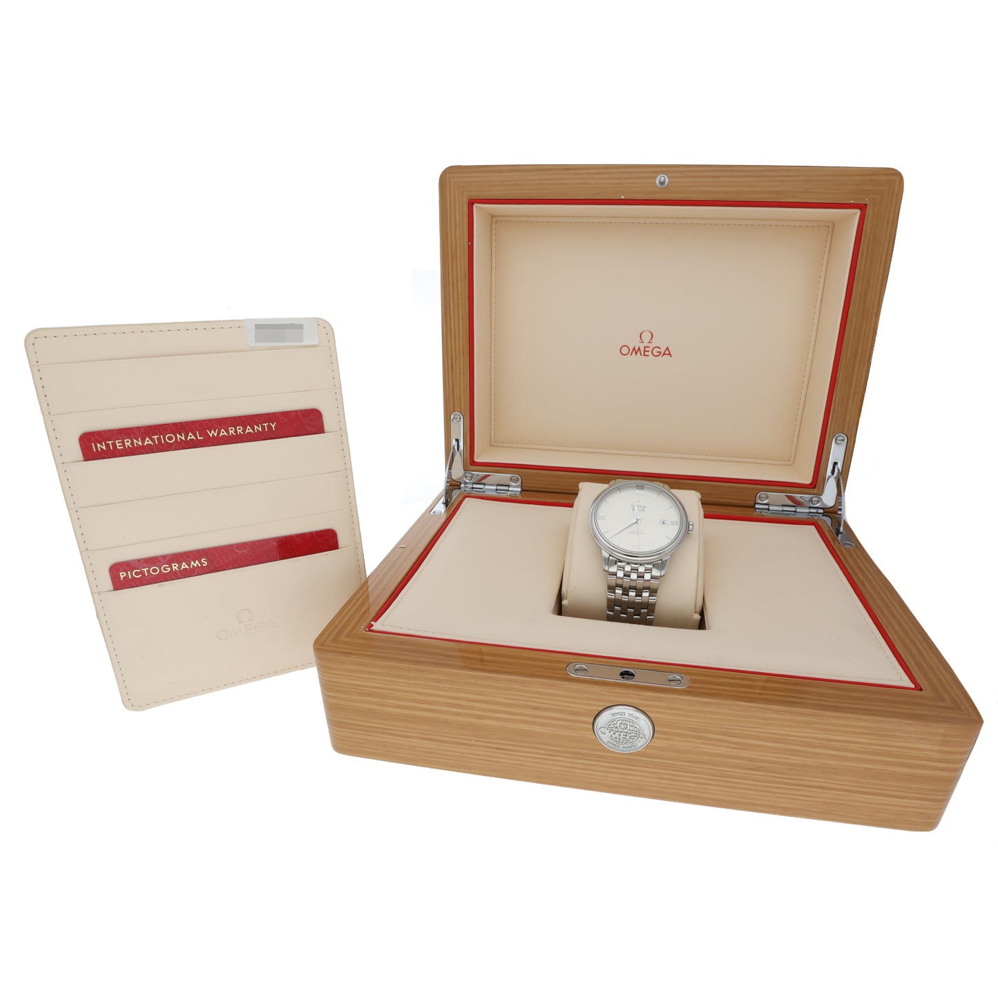 Omega De Ville Prestige 424.10.40.20.02.003 39.5mm Stainless Steel Watch