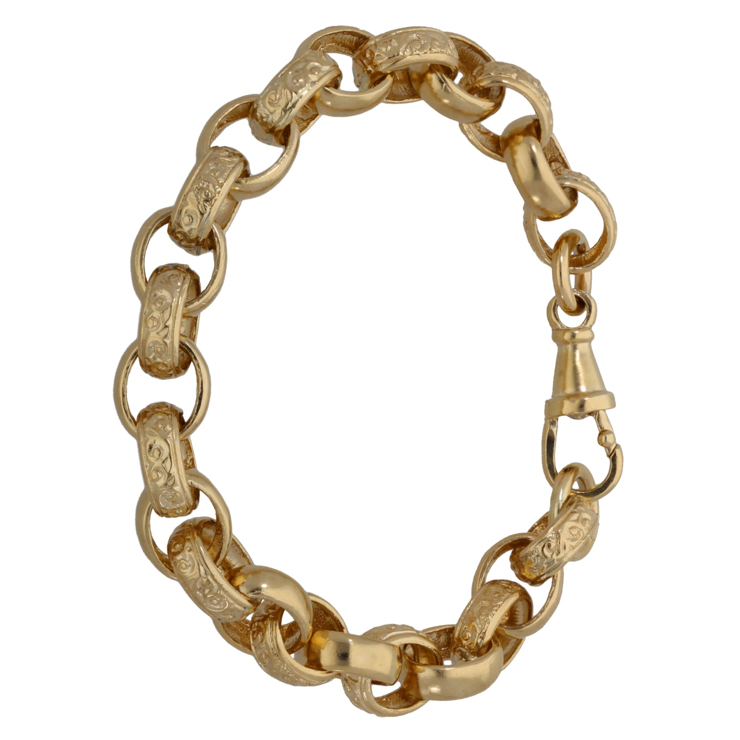 9ct Gold Belcher Bracelet