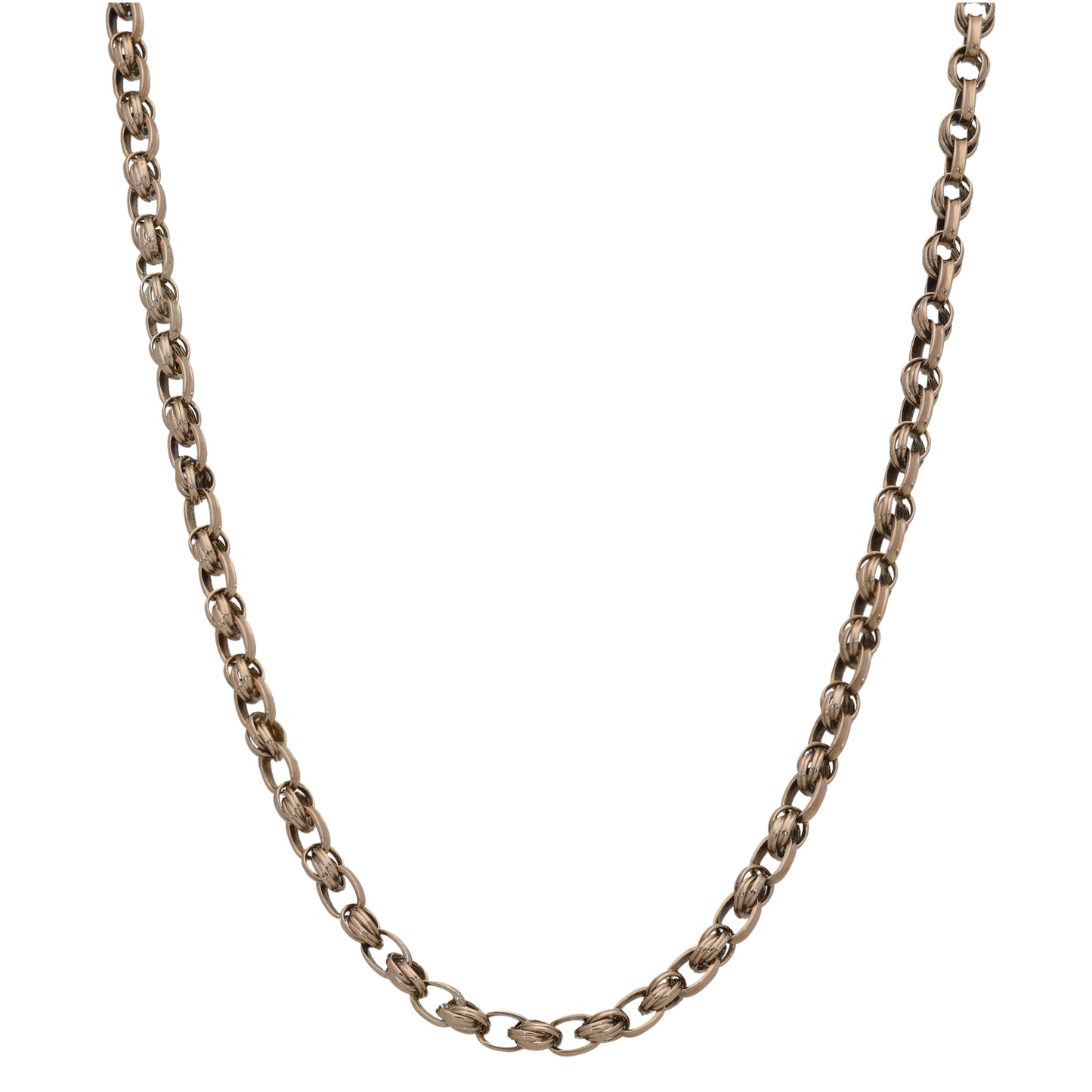 9ct Gold Belcher Chain 14"