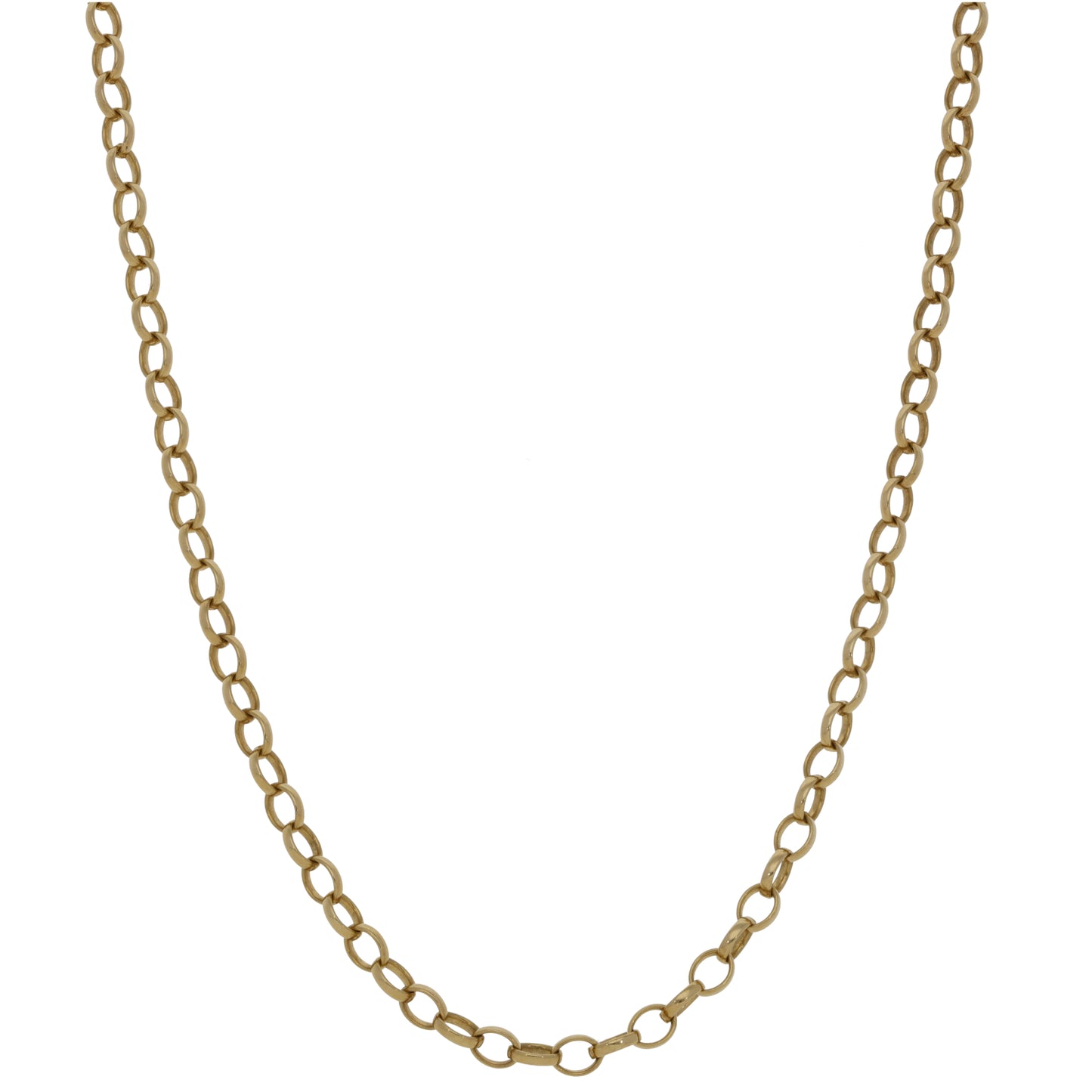 9ct Gold Belcher Chain 24"