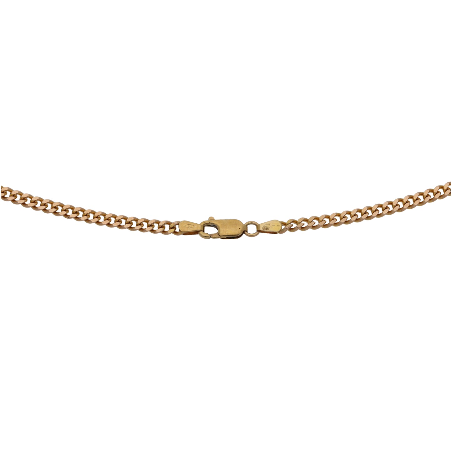 9ct Gold Curb Chain 24"