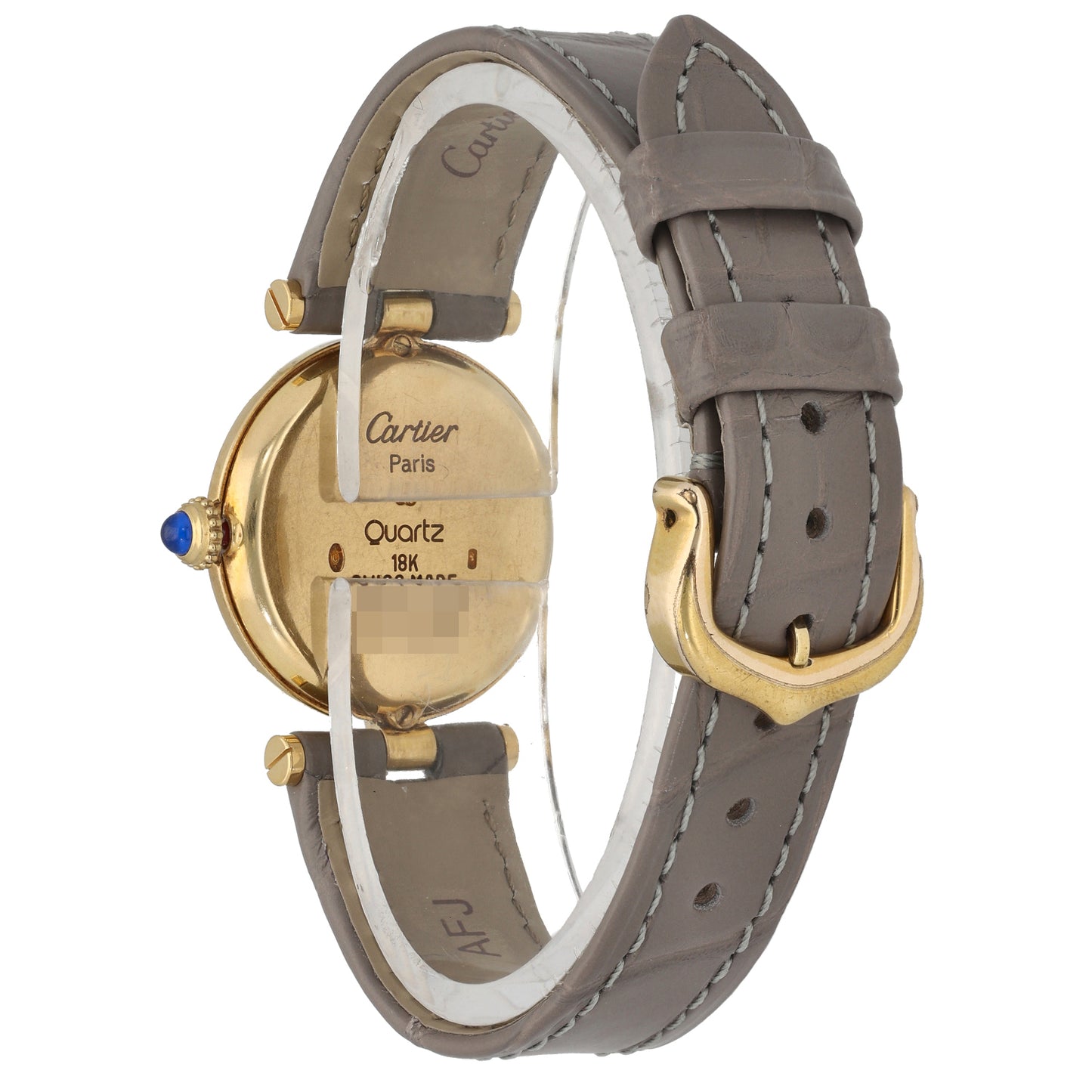 Cartier Vendome 881002 24mm Gold Watch