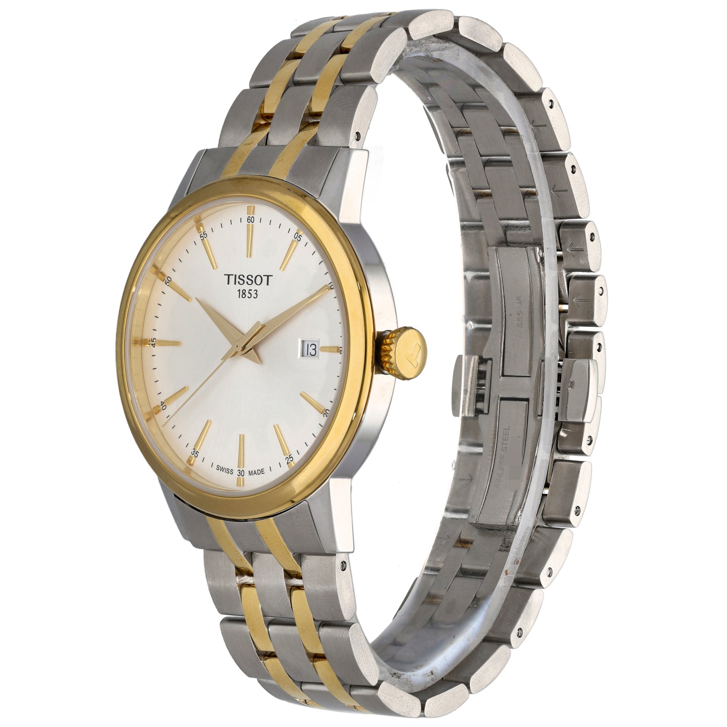 Tissot Classic Dream T129410 A 42mm Bi-Colour Watch