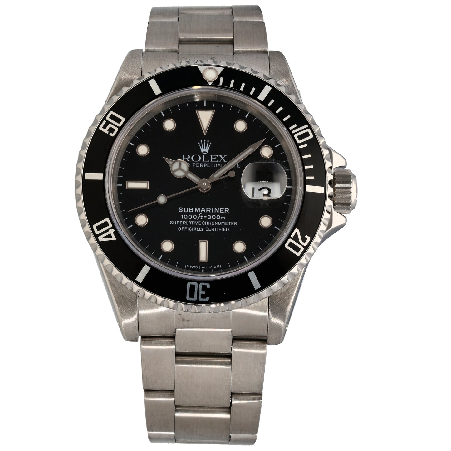 Rolex Submariner 16610 40mm Stainless Steel Watch