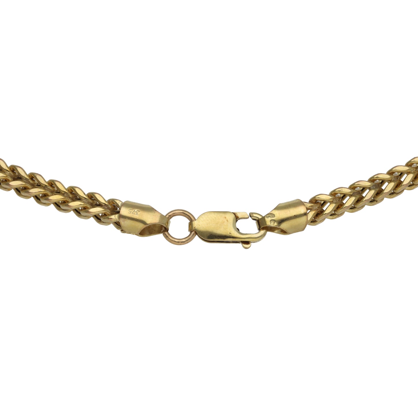 9ct Gold Foxtail Chain 32"