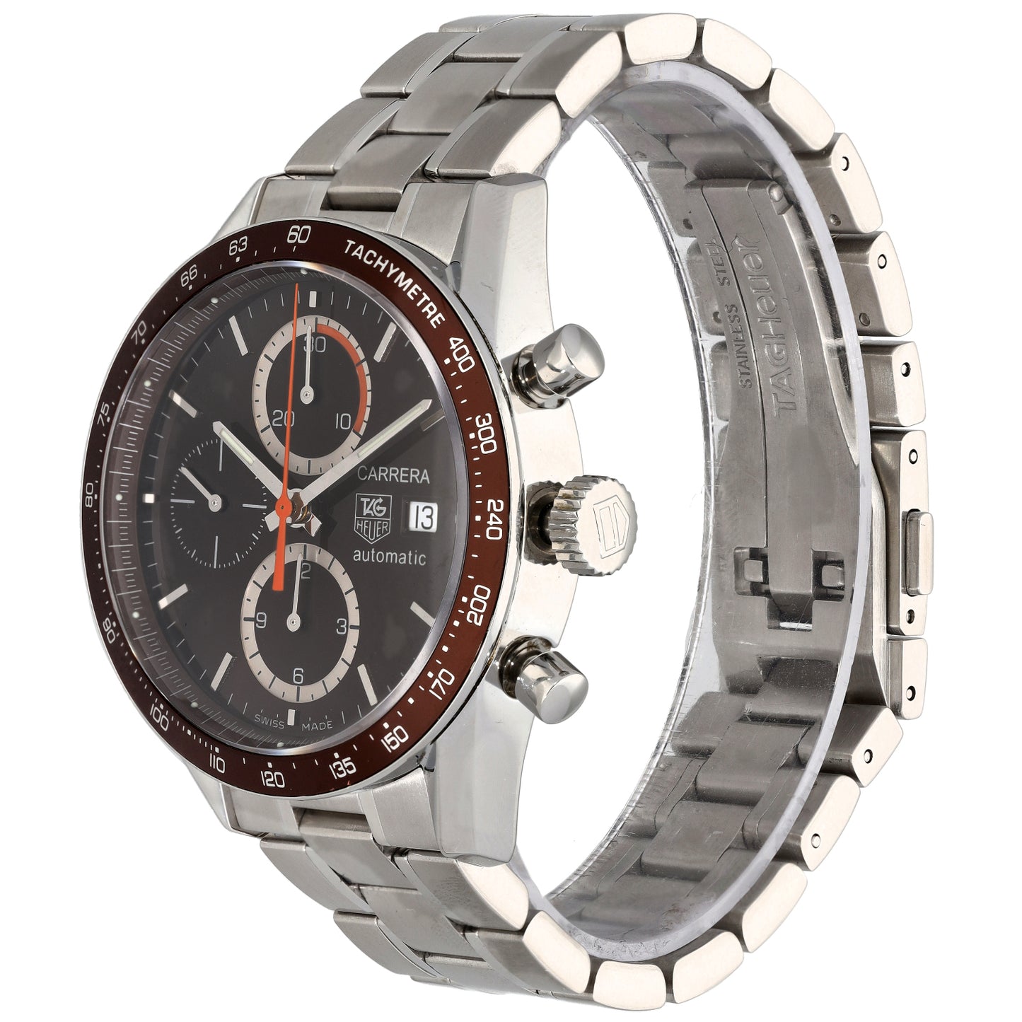 Tag Heuer Carrera CV2013-3 41mm Stainless Steel Watch