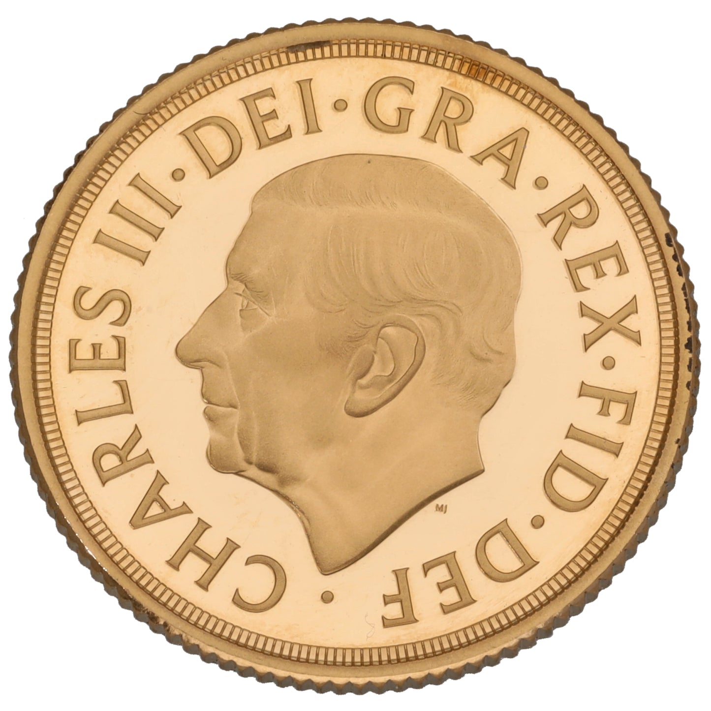 22ct Gold King Charles III Full Sovereign Coin 2024