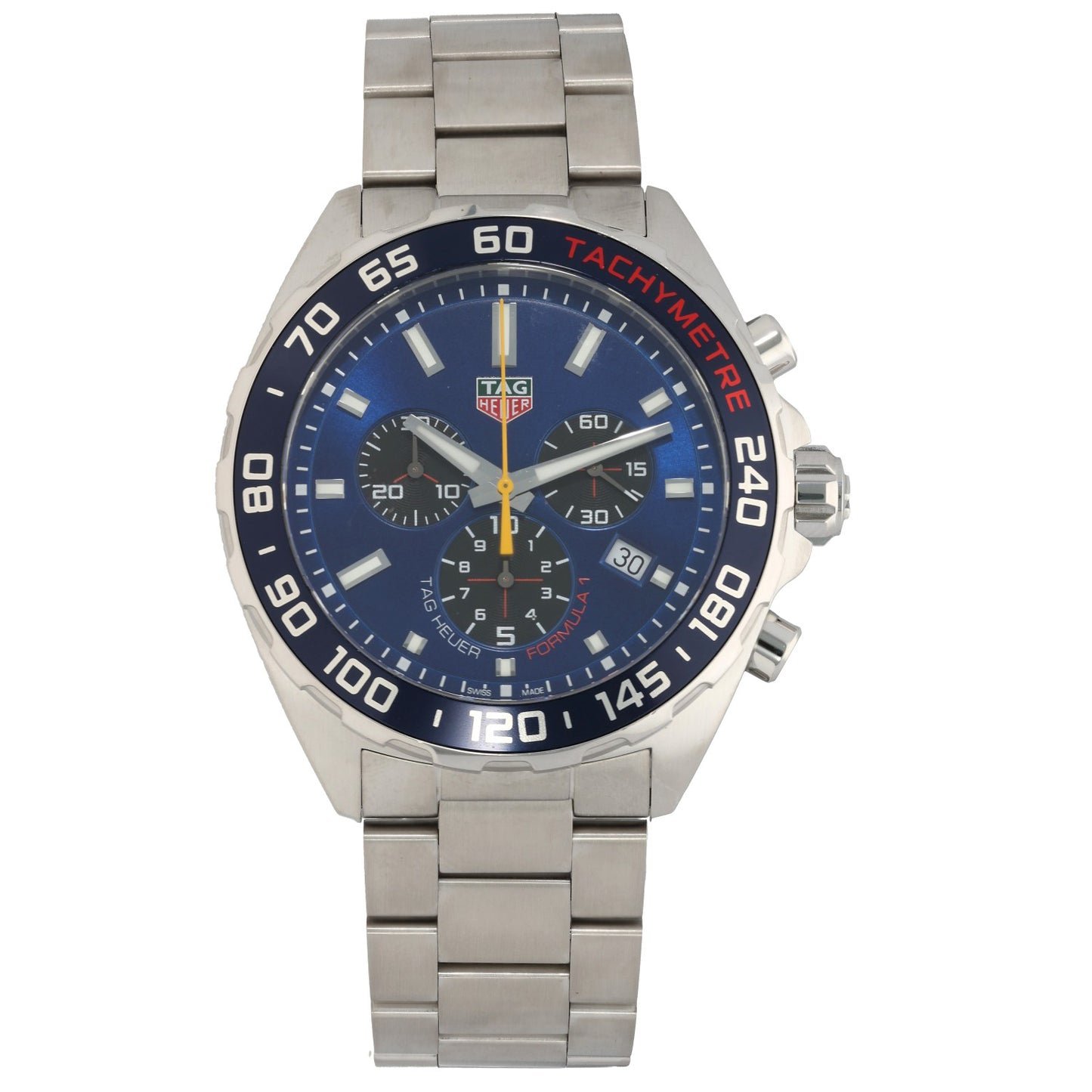 Tag Heuer Formula 1 Red Bull Racing CAZ101AK 43mm Stainless Steel Watch