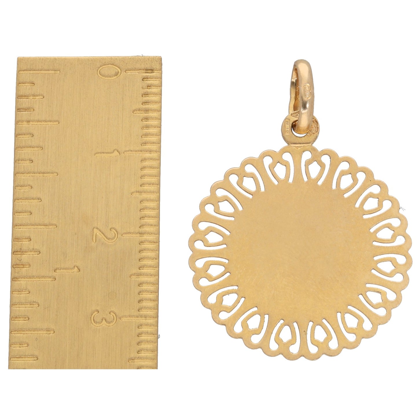 9ct Gold St Christopher Pendant