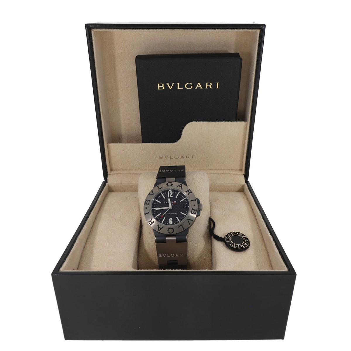 Bvlgari Diagono T138TA 38mm Titanium Watch