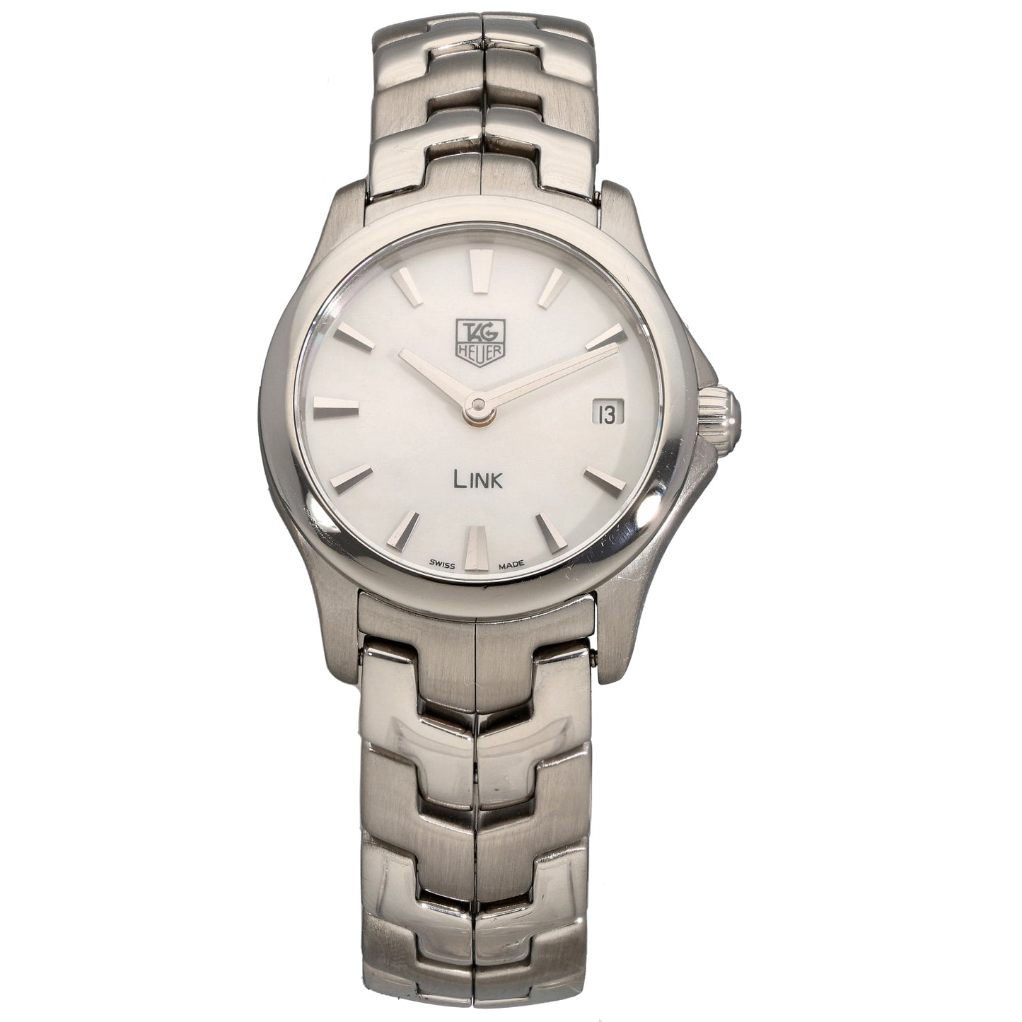Tag Heuer Link WJF1410 24mm Stainless Steel Watch