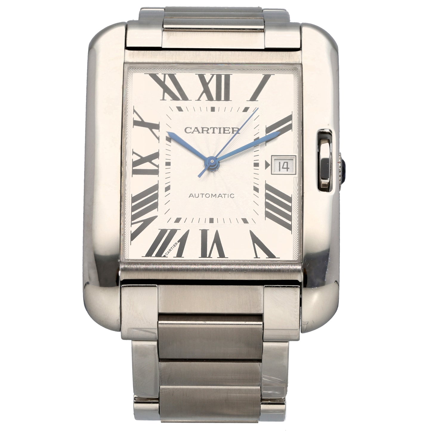 Cartier Tank Anglaise 3507 37mm Stainless Steel Watch