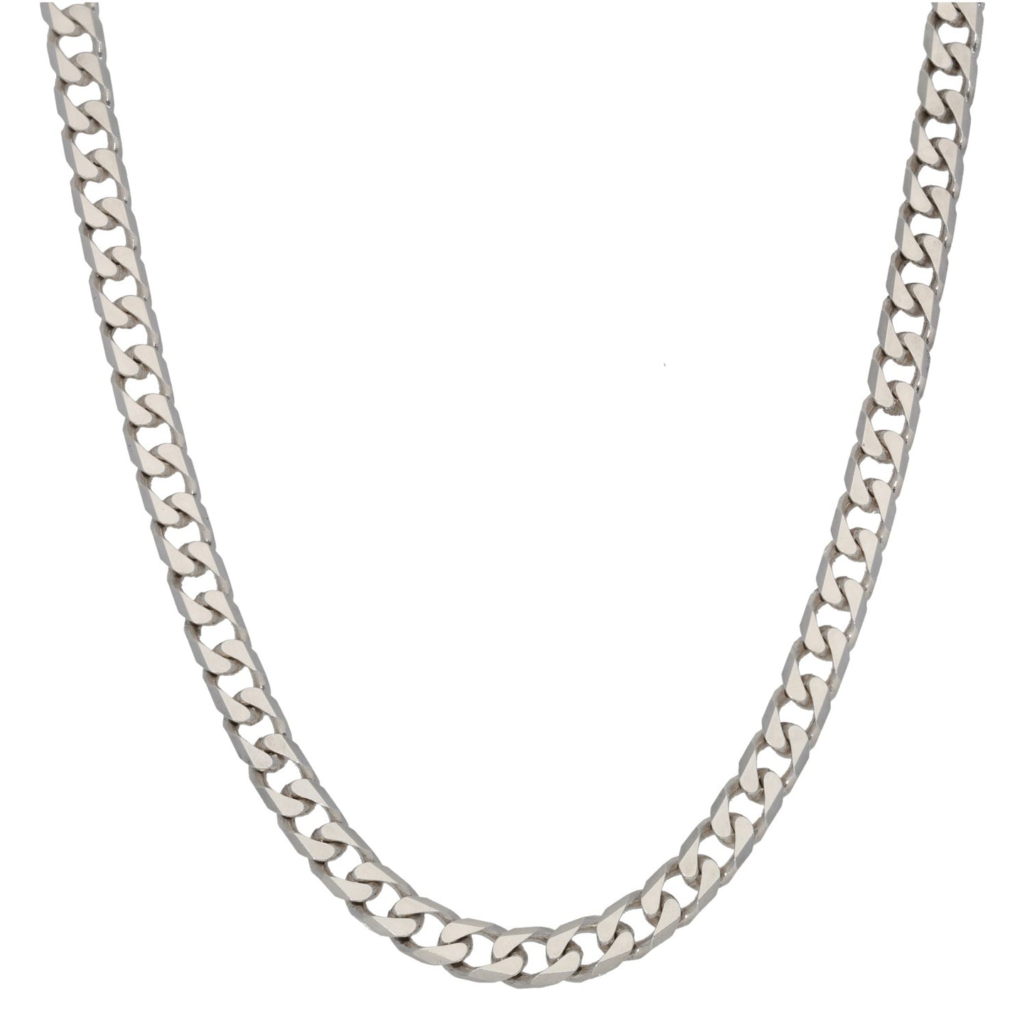 Sterling Silver Curb Chain 20"