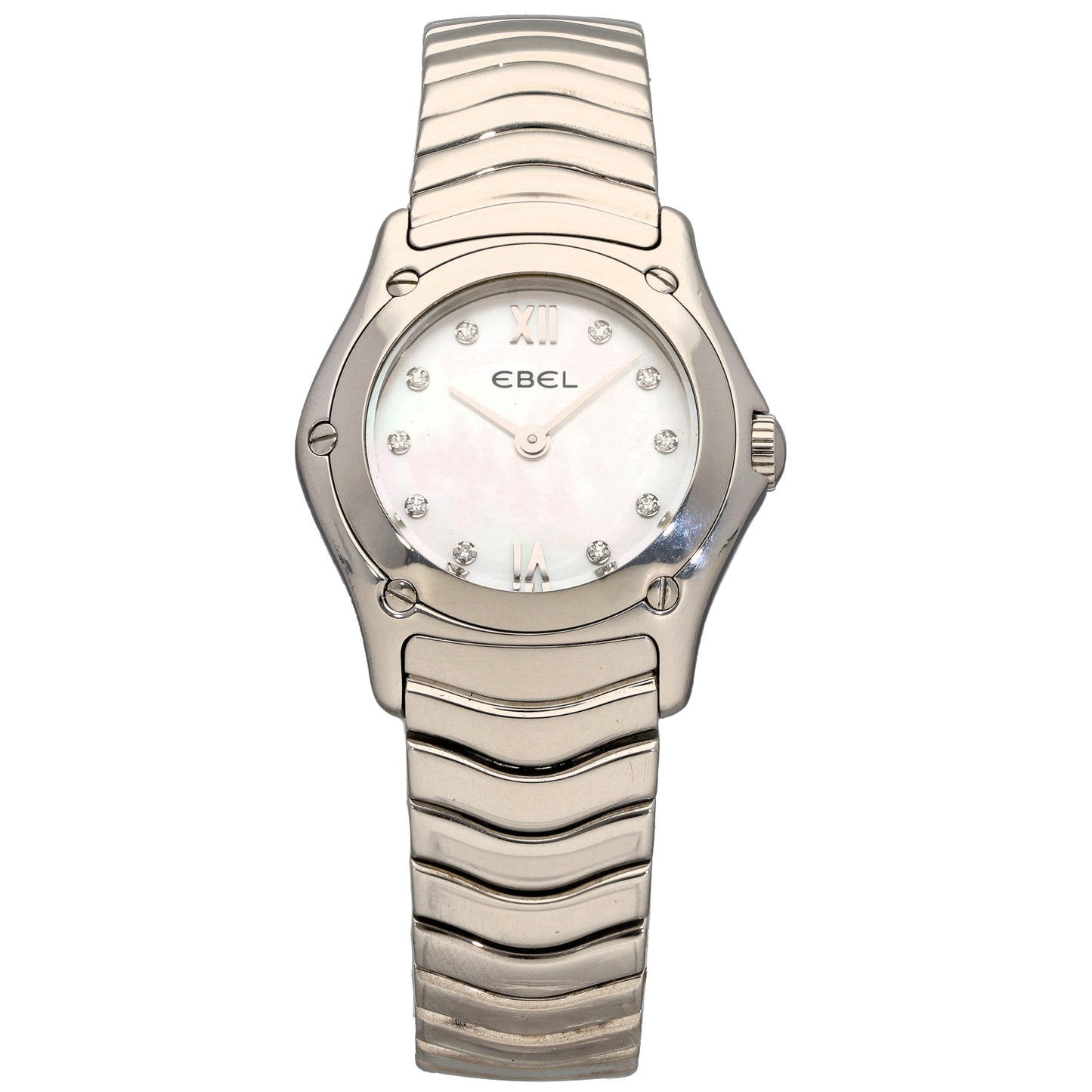 Ebel Wave E9157F12 24mm Stainless Steel Watch