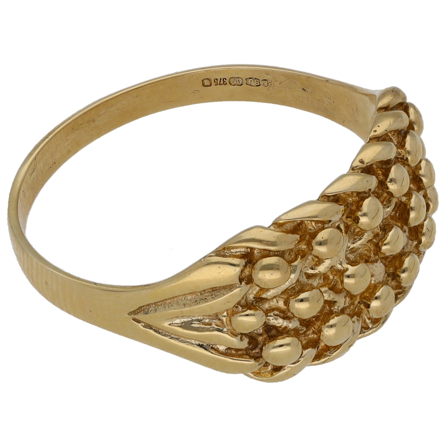 9ct Gold Keeper Ring Size U