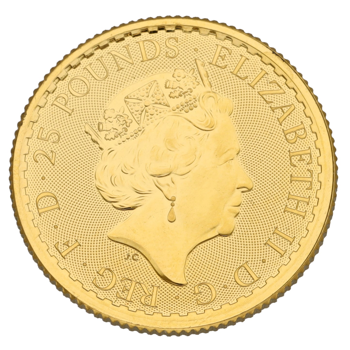 24ct Gold Queen Elizabeth II 1/4 OZ Britannia Coin 2020
