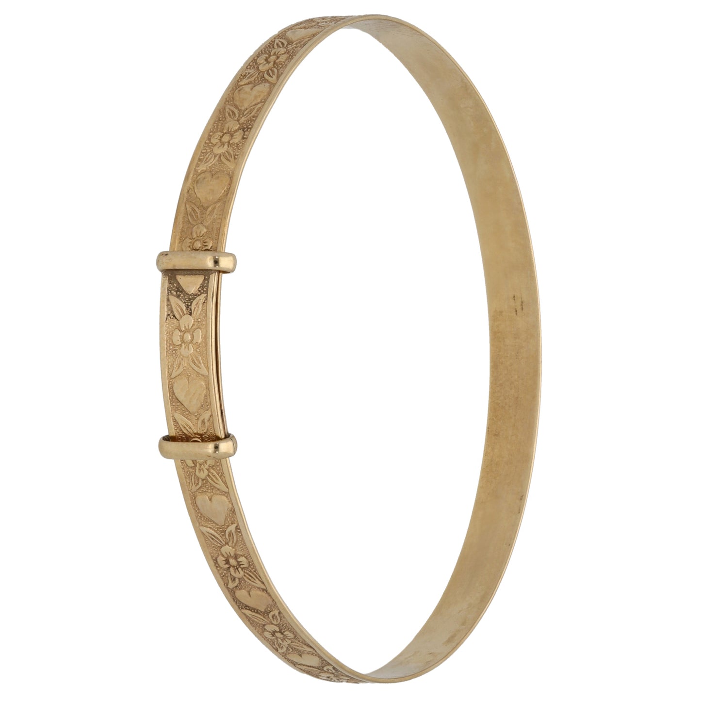 9ct Gold Expanding Bangle