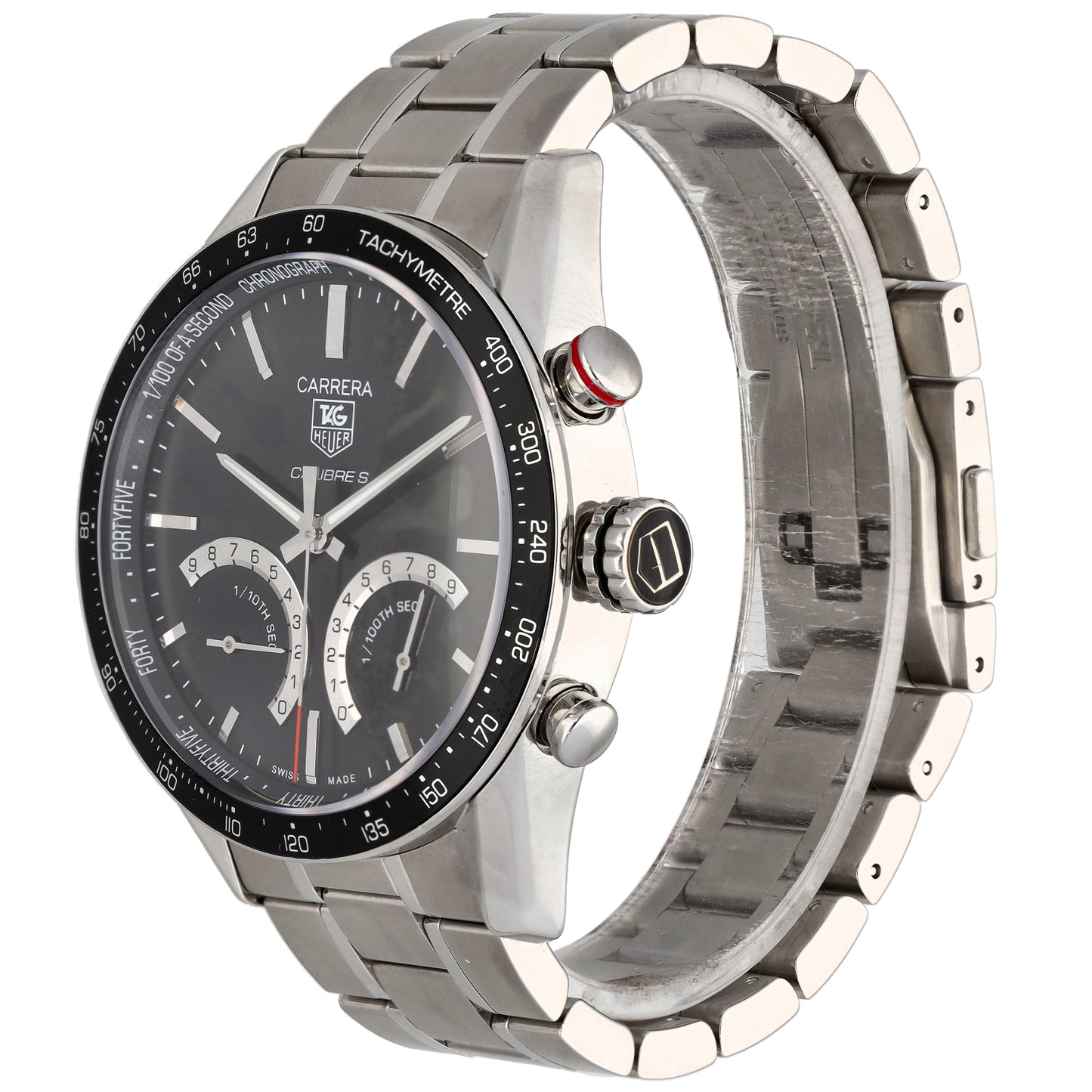 Tag Heuer Carrera CV7A12 44mm Stainless Steel Watch