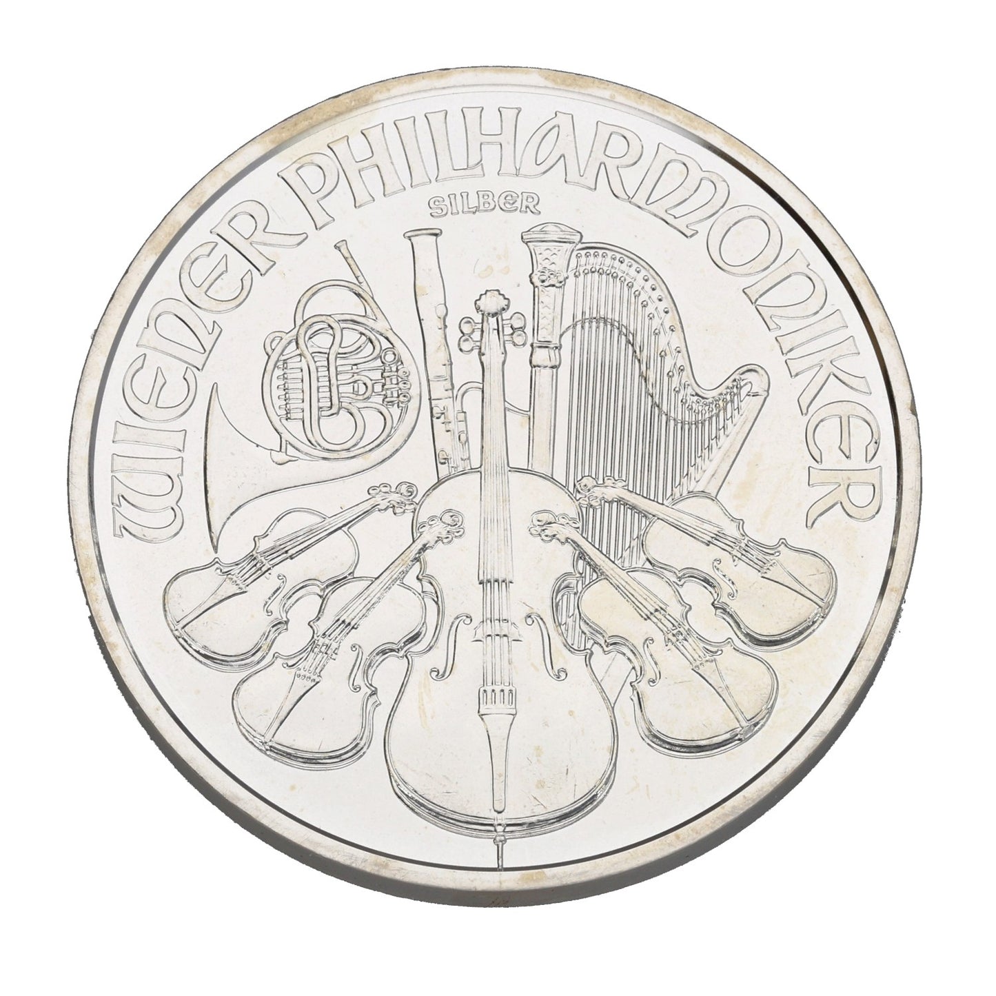 Fine Silver Austrian Philharmonic 1 OZ Coin 2021