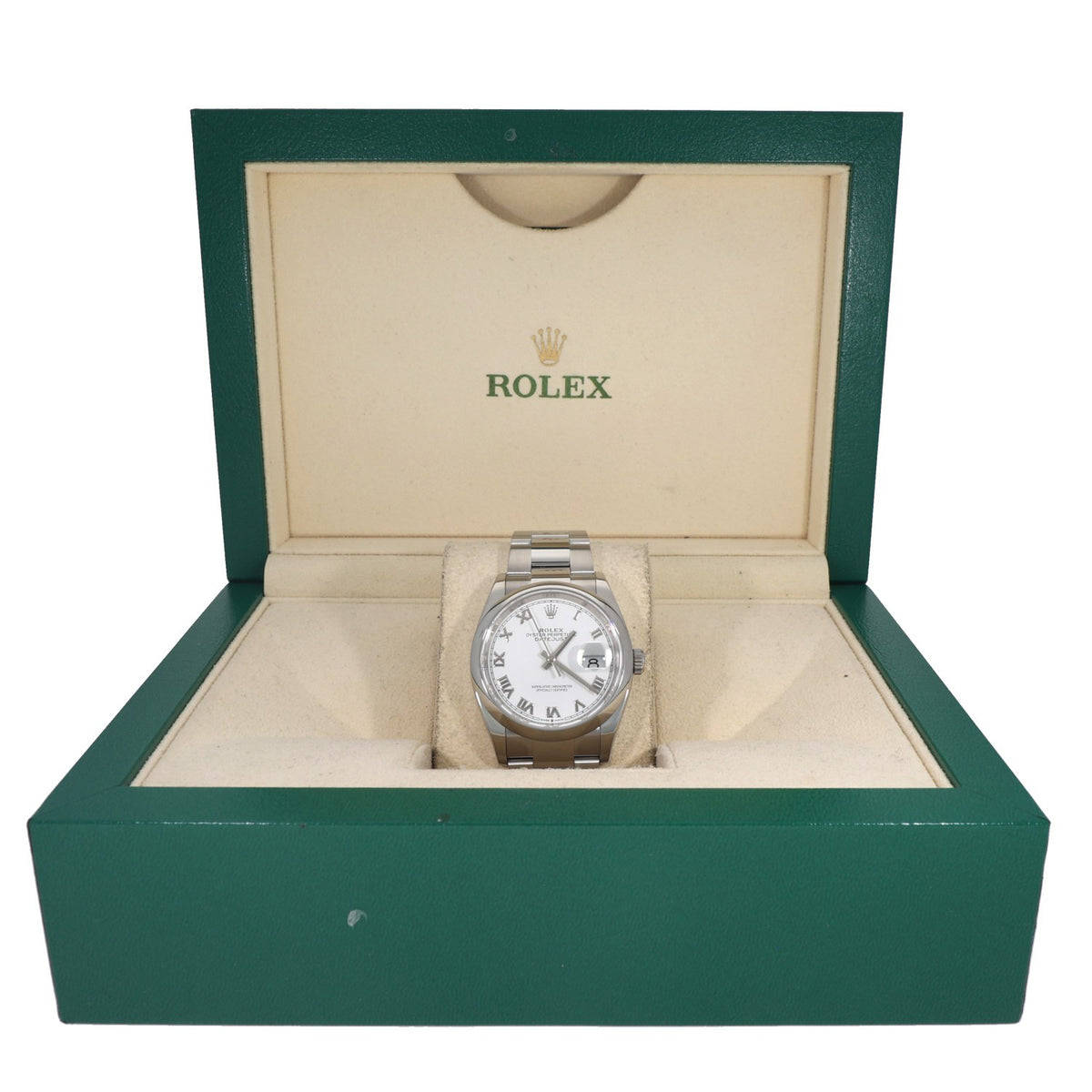 Rolex Datejust 126200 36mm Stainless Steel Watch