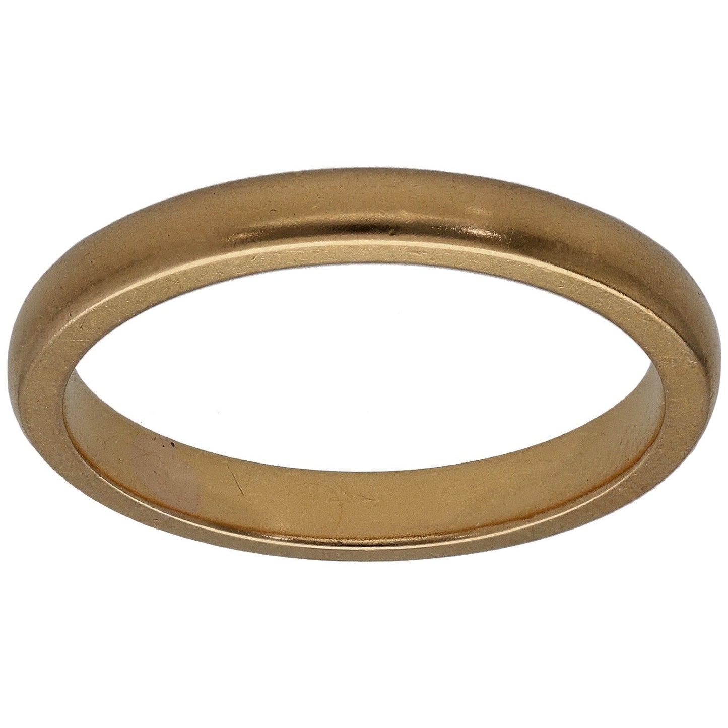 22ct Gold Plain Wedding Ring Size O
