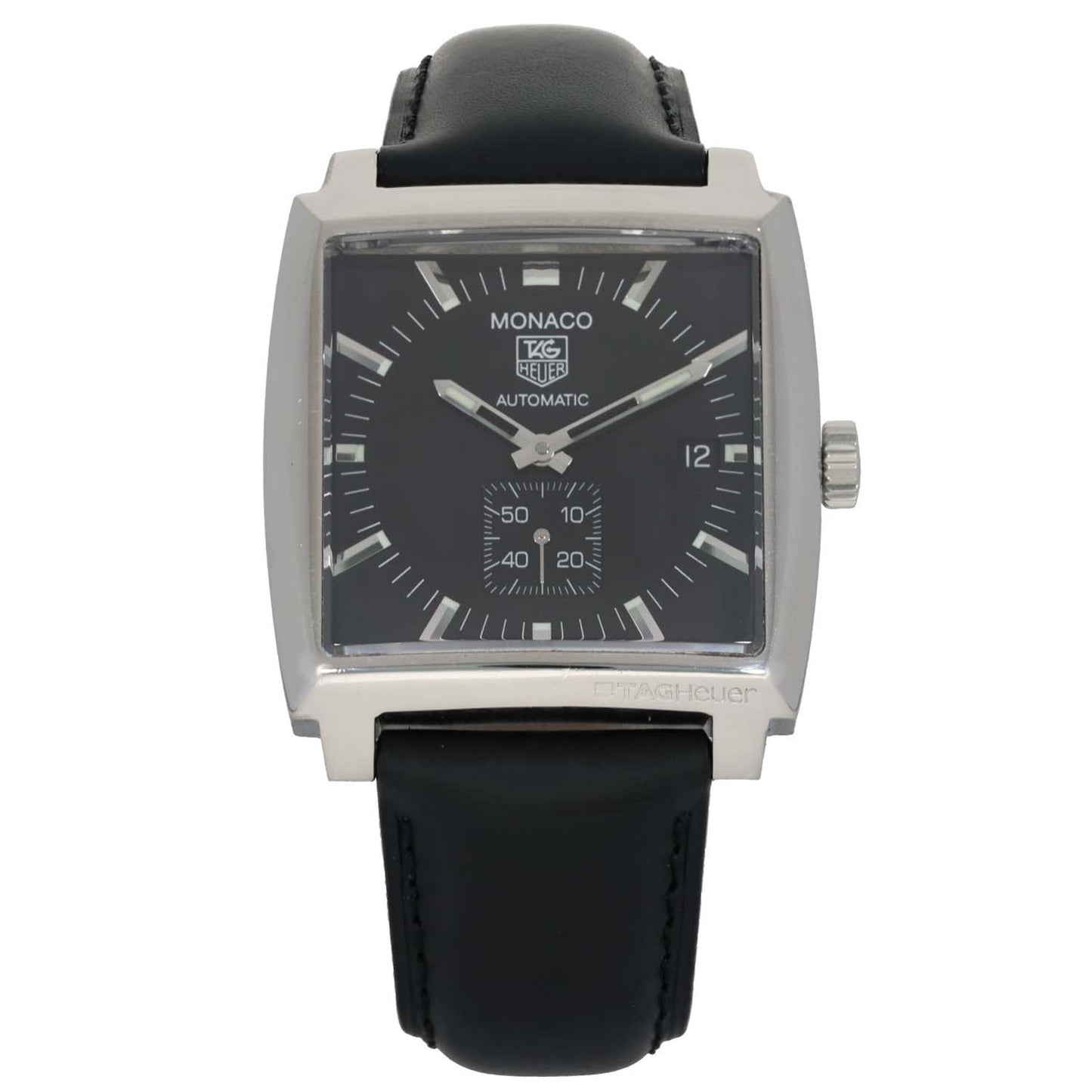 Tag Heuer Monaco WW2110-0 37mm Stainless Steel Watch