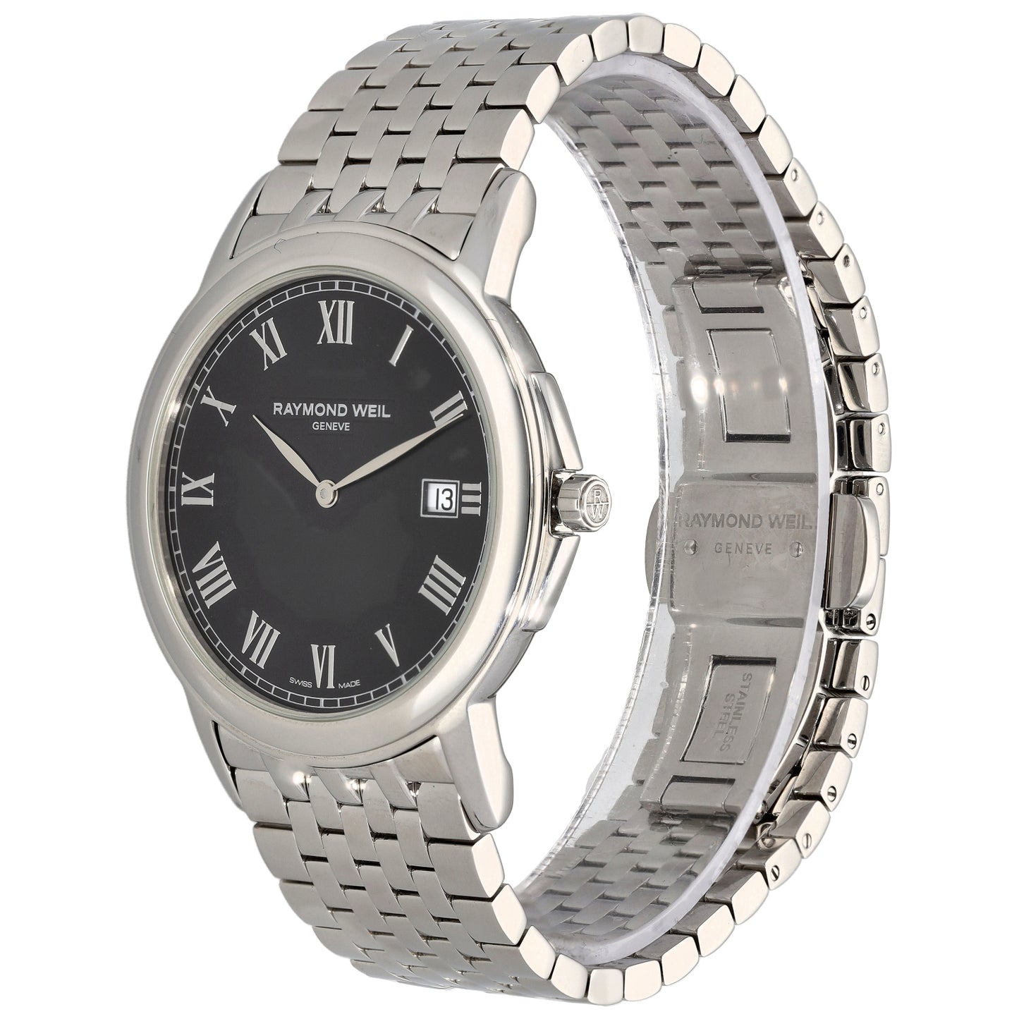 Raymond Weil Tradition 5466 39mm Stainless Steel Watch