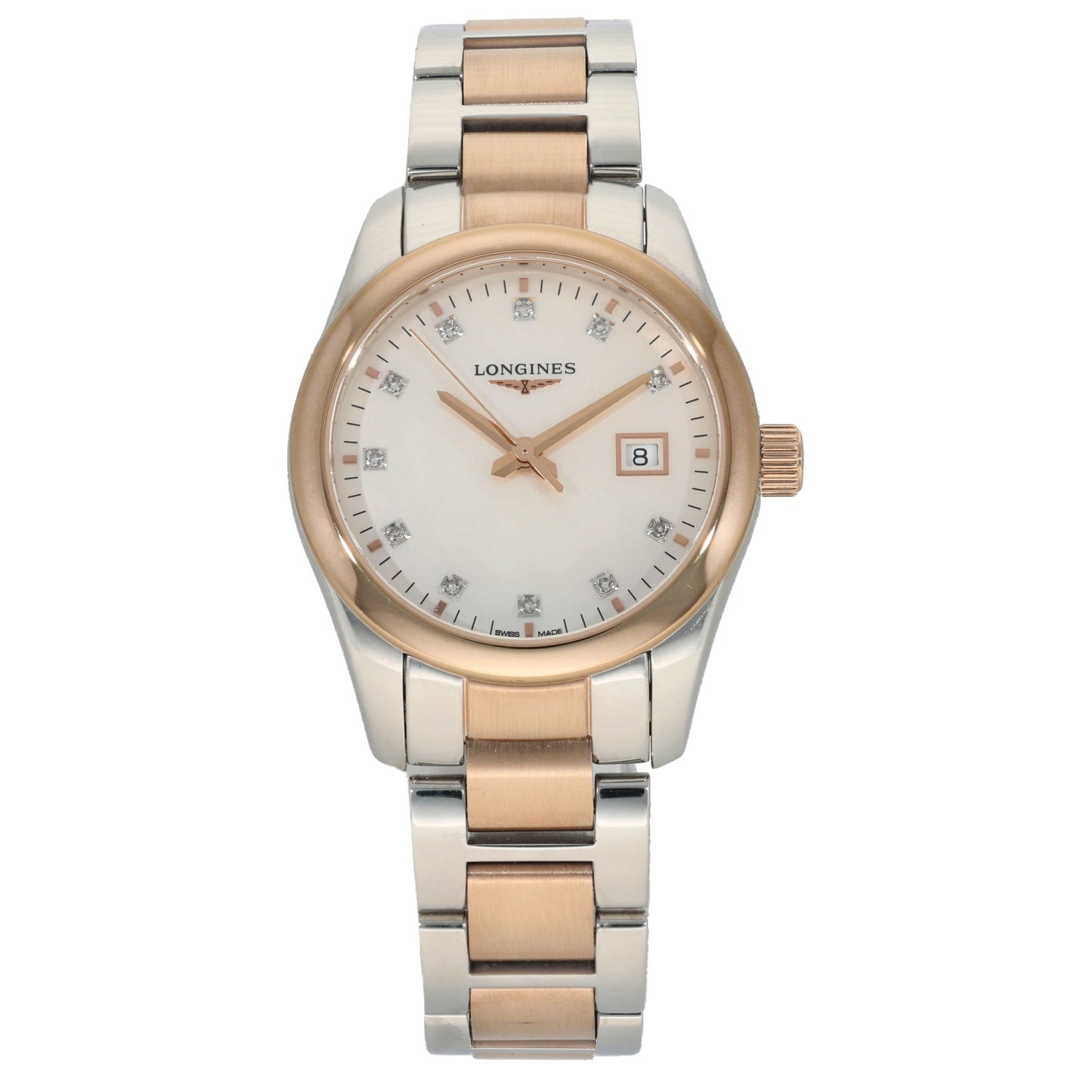 Longines Conquest Classic L2.286.3 28mm Bi-Colour Watch