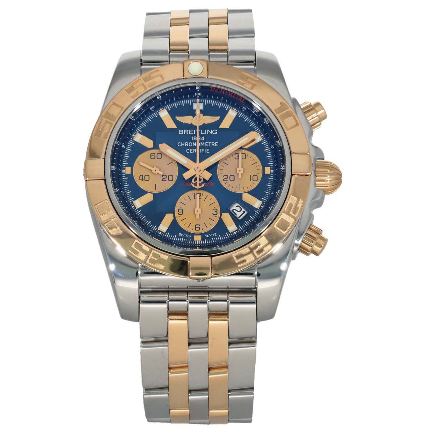 Breitling Chronomat CB0110 44mm Bi-Colour Watch