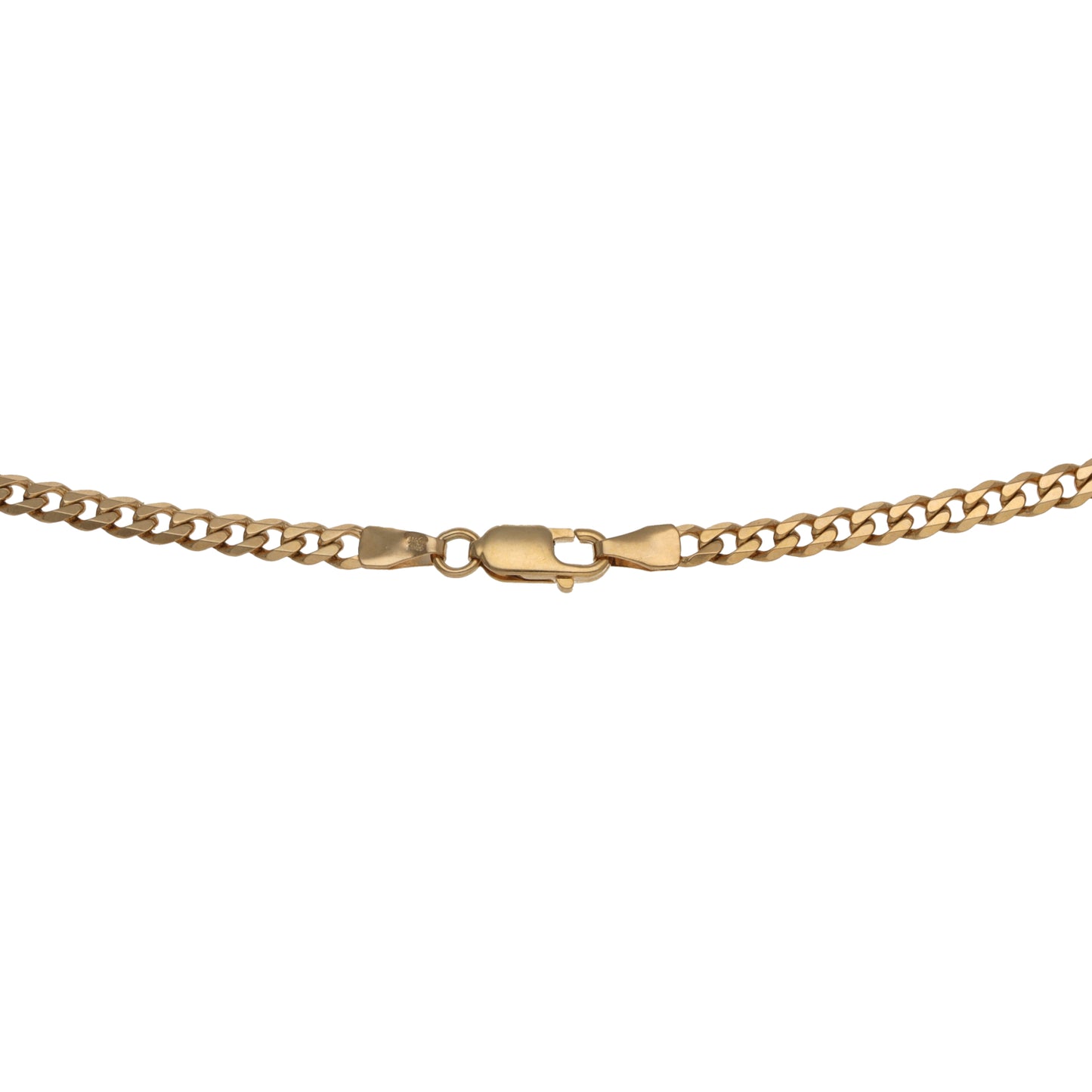 9ct Gold Curb Chain 20"