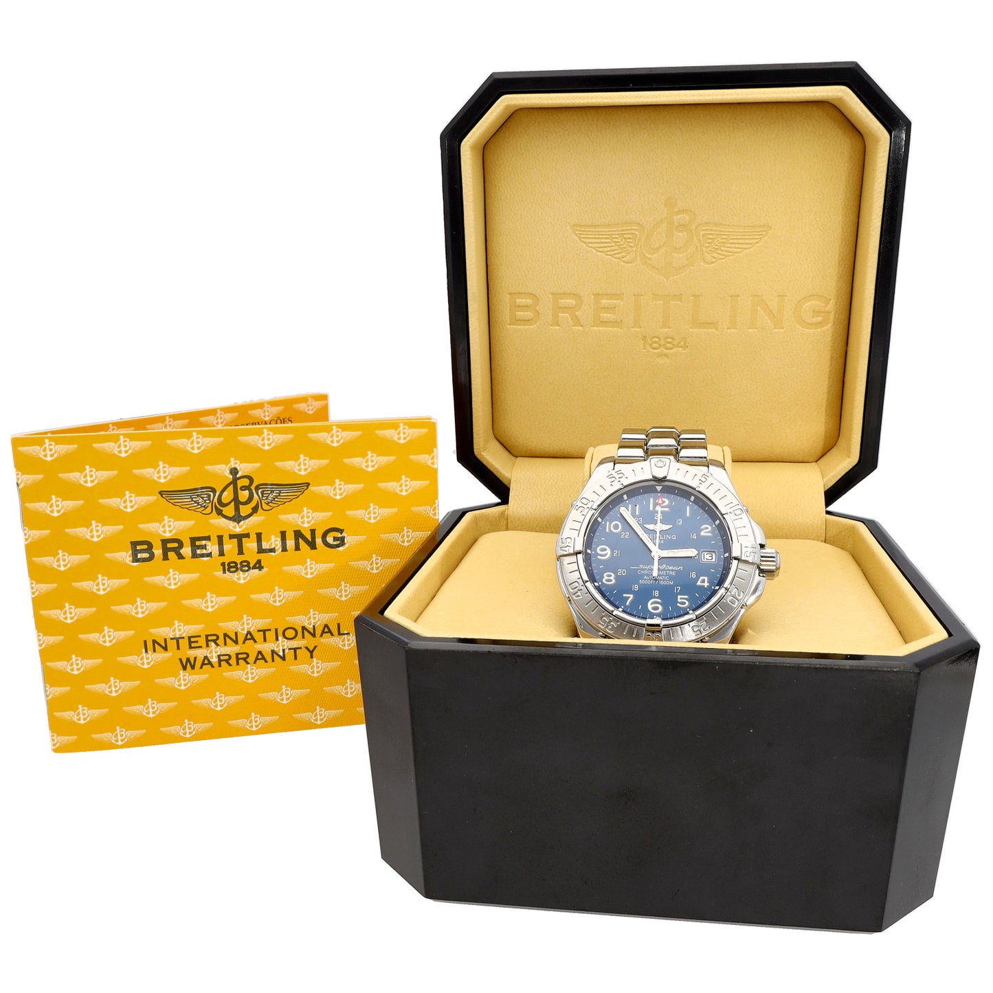Breitling Superocean A17360 42mm Stainless Steel Watch