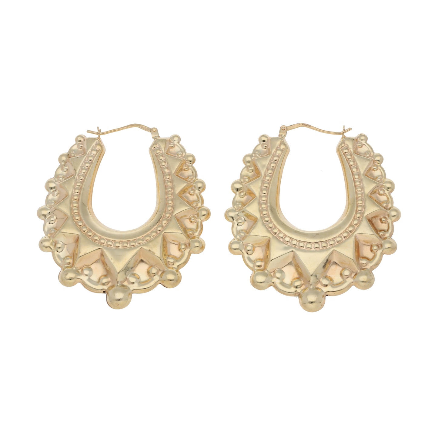 9ct Gold Hoop Earrings