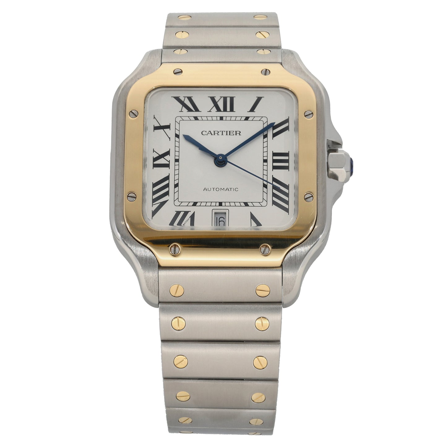 Cartier Santos De Cartier 4072 39.8mm Bi-Colour Watch