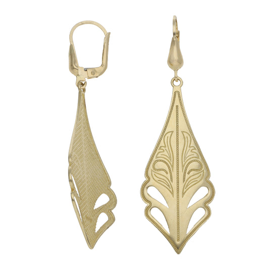 14ct Gold Drop Earrings