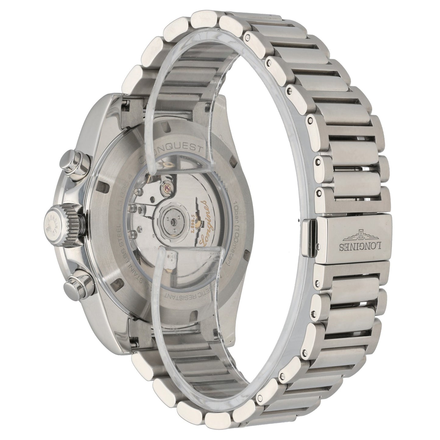 Longines Conquest Chronograph L3.835.4 42mm Stainless Steel Watch